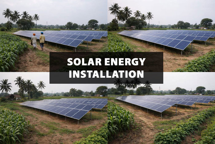 Solar energy project commissioned